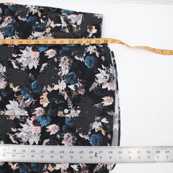 Ted Baker London Shirt Mens 15 Floral Long Sleeve Button Up Modern Fit party - Picture 8 of 12